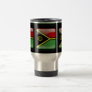 Flagge von Vanuatu Reisebecher