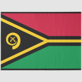 Flagge von Vanuatu Seidenpapier