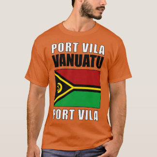 Flagge von Vanuatu T-Shirt