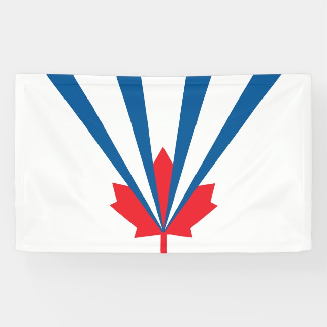 Flagge von Vaughan (Ontario, Kanada) Banner (Horizontal)