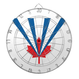 Flagge von Vaughan (Ontario, Kanada) Dartscheibe