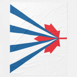 Flagge von Vaughan (Ontario, Kanada) Fleecedecke