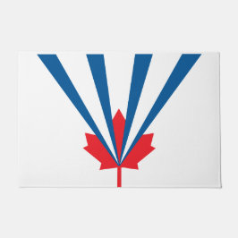 Flagge von Vaughan (Ontario, Kanada) Fußmatte