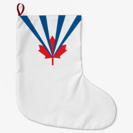 Flagge von Vaughan (Ontario, Kanada) Großer Weihnachtsstrumpf