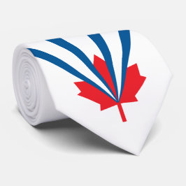 Flagge von Vaughan (Ontario, Kanada) Krawatte