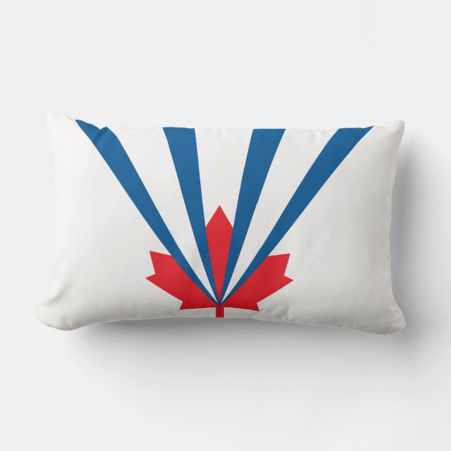 Flagge von Vaughan (Ontario, Kanada) Lendenkissen (Vorderseite)