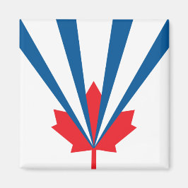 Flagge von Vaughan (Ontario, Kanada) Magnet