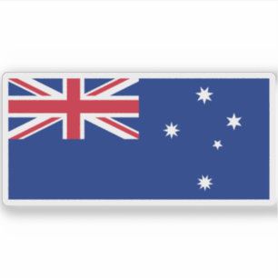 Flagge von Victoria (1870-1877), Australien Aufkleber