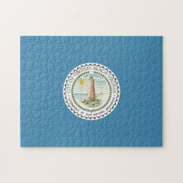 Flagge von Virginia Beach (Virginia, USA) Puzzle