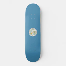 Flagge von Virginia Beach (Virginia, USA) Skateboard