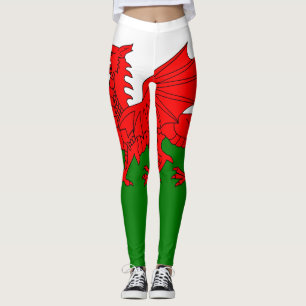 Flagge von Wales Leggings