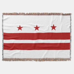 Flagge von Washington D.C. Decke