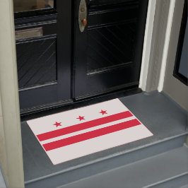Flagge von Washington D.C. (District of Columbia) Fußmatte