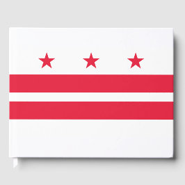 Flagge von Washington D.C. (District of Columbia) Gästebuch