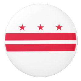 Flagge von Washington D.C. (District of Columbia) Keramikknauf