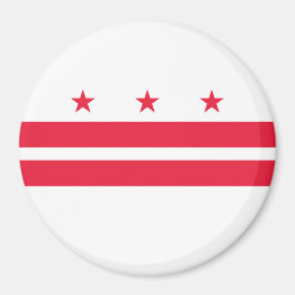 Flagge von Washington D.C. (District of Columbia) Magnet