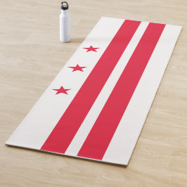 Flagge von Washington D.C. (District of Columbia) Yogamatte