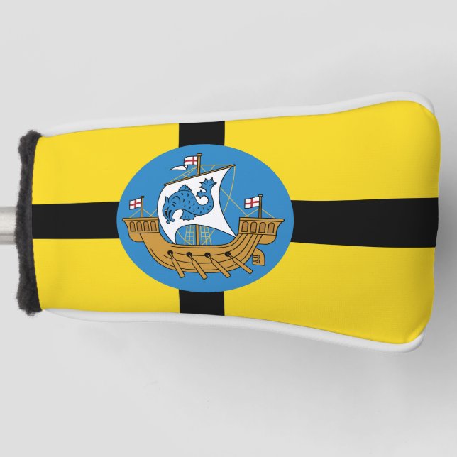 Flagge von Wellington City, Neuseeland Golf Headcover (Vorderseite)