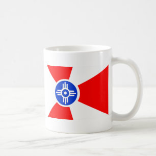 Flagge von Wichita Kansas Tasse
