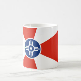 Flagge von Wichita (Kansas, USA) Kaffeetasse