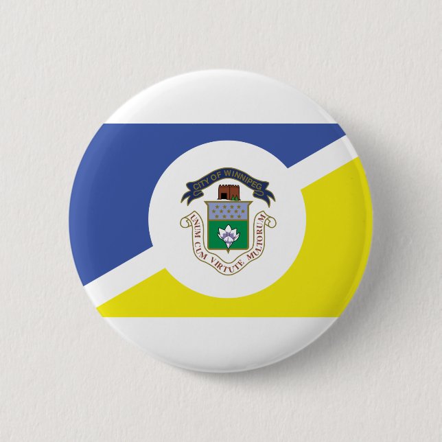 Flagge von Winnipeg, Schaltfläche Manitoba Button (Vorderseite)