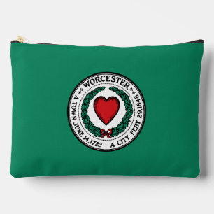 Flagge von Worcester, Massachusetts Zubehörtasche