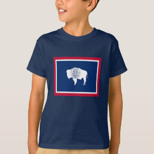 Flagge von Wyoming T-Shirt