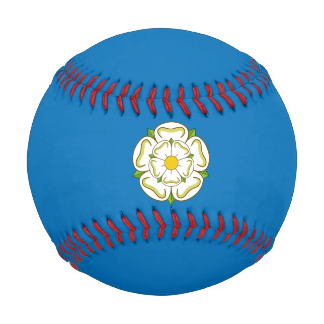 Flagge von Yorkshire (englischer Landkreis) Baseball (Rückseite)