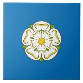 Flagge von Yorkshire (englischer Landkreis) Fliese