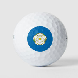 Flagge von Yorkshire (englischer Landkreis) Golfball