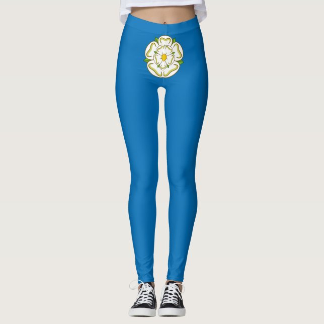 Flagge von Yorkshire (englischer Landkreis) Leggings (Vorderseite)