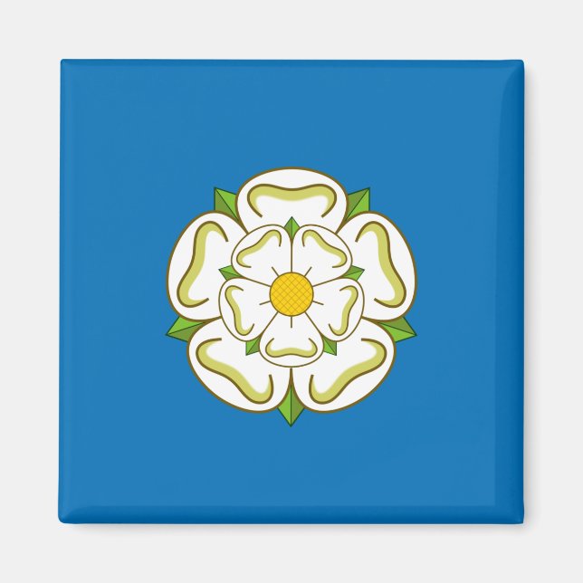 Flagge von Yorkshire (englischer Landkreis) Magnet (Vorne)
