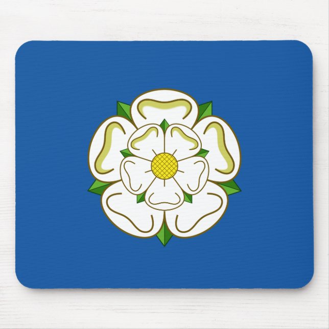Flagge von Yorkshire Mouse Pad Mousepad (Vorne)
