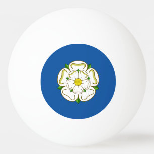 Flagge von Yorkshire Tischtennisball