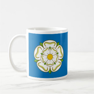 Flagge von Yorkshire (UK) Kaffeetasse