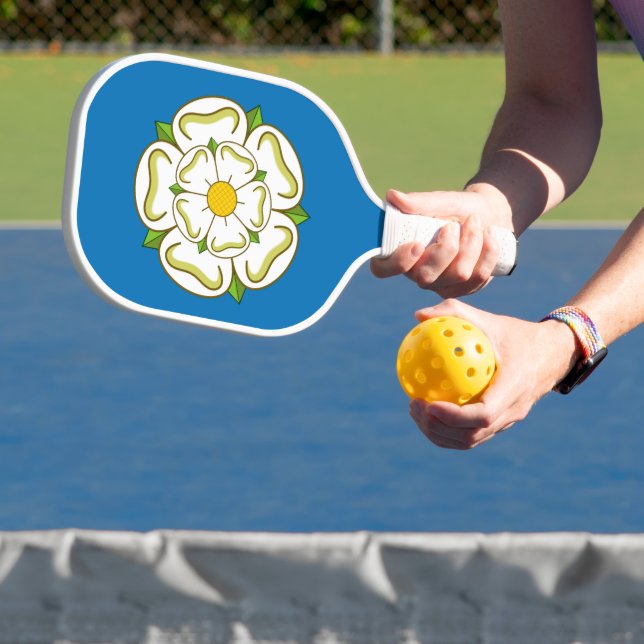Flagge von Yorkshire (UK) Pickleball Schläger (InSitu)
