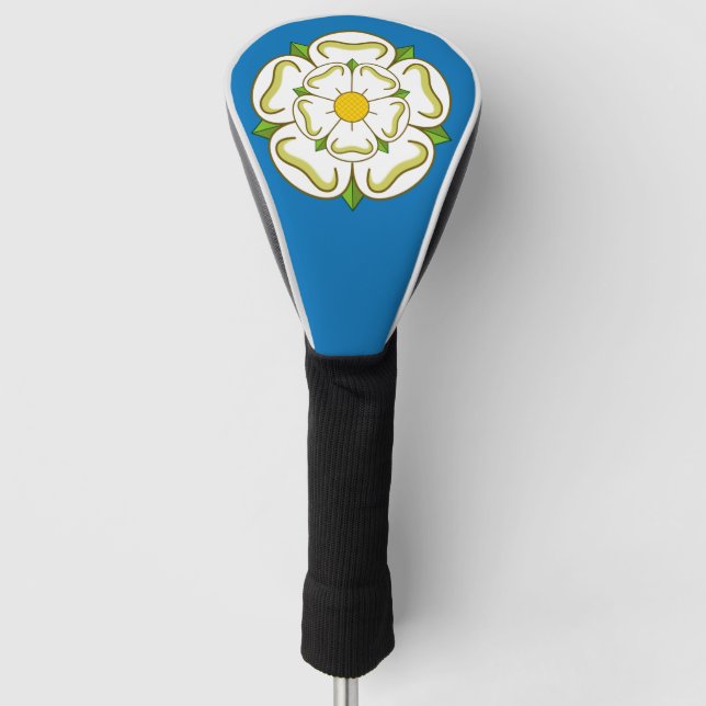 Flagge von Yorkshire (Vereinigtes Königreich) Golf Headcover (Vorderseite)