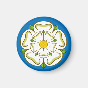 Flagge von Yorkshire (Vereinigtes Königreich) Magnet
