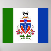 Flagge von Yukon, Kanada
