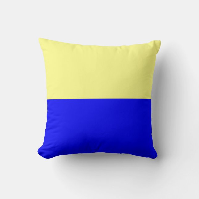 Flagge von Zandvoort Kissen (Vorderseite)