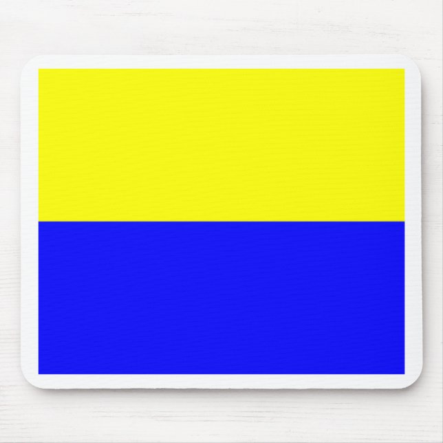 Flagge von Zandvoort Mousepad (Vorne)