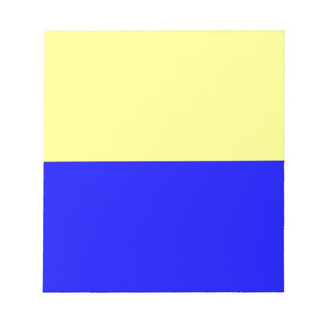 Flagge von Zandvoort Notizblock (Vorderseite)
