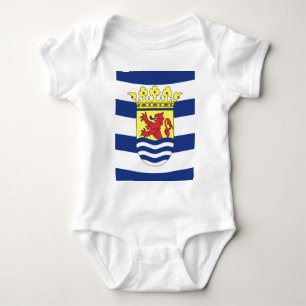 Flagge von Zeeland Baby Strampler