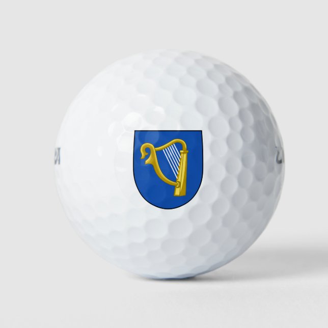 Flagge/Wappen des Éire Golfball (Vorderseite)