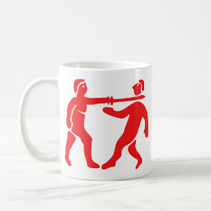 Flagge / Wappen des Königreichs Benin Kaffeetasse