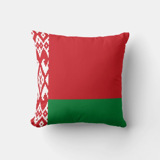 Flagge Weißrusslands Kissen (Vorderseite)