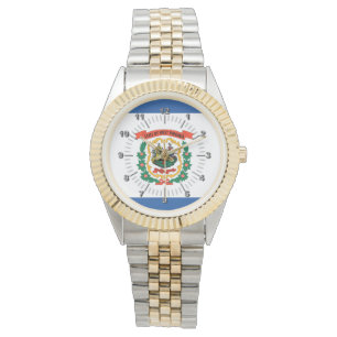 Flagge West Virginia Armbanduhr