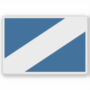 Flagge Westergoa, Niederlande Aufkleber