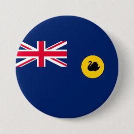 Flagge Western Australien Staat Button
