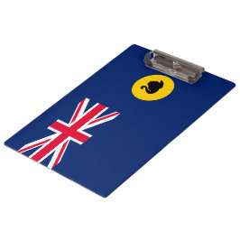 Flagge Western Australien Staat Klemmbrett